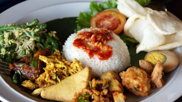 Bali women's retreat food