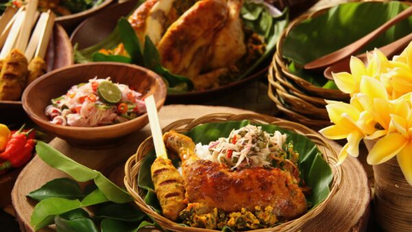 Bali women's retreat food