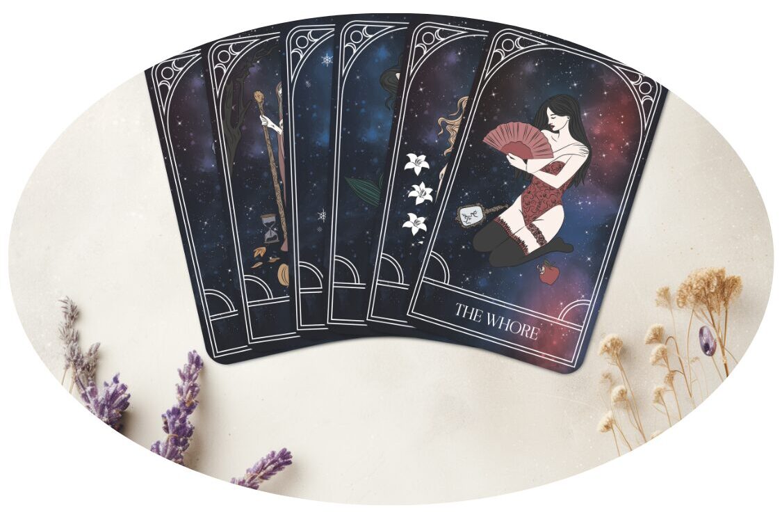 Oracle Card Deck of Feminine Archetypes - Shadow cards