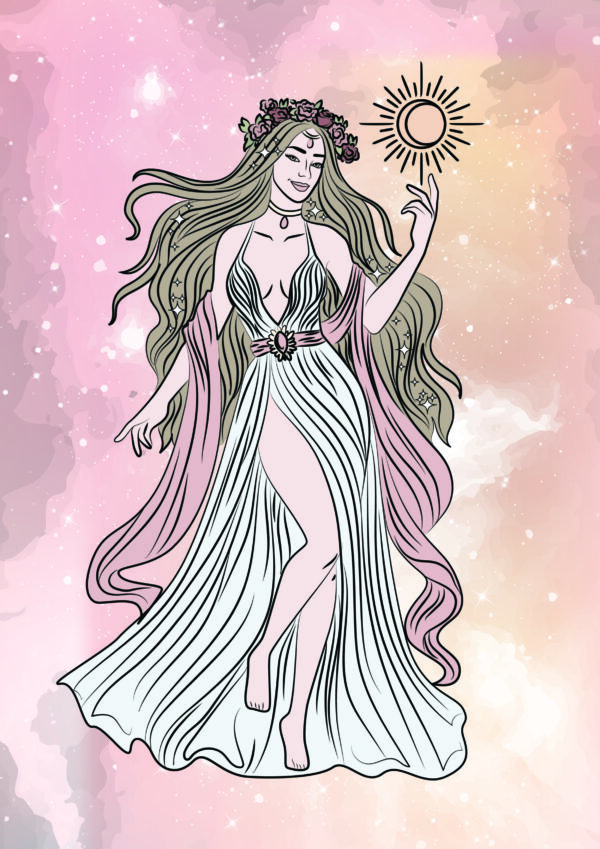 The Enchantress Artwork Print (A4/A5) - Image 3