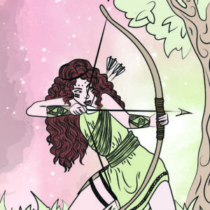 The Huntress Feminine Archetype artwork