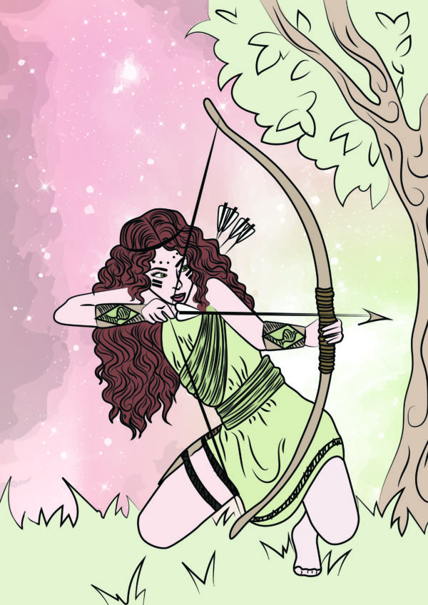 The Huntress Feminine Archetype artwork