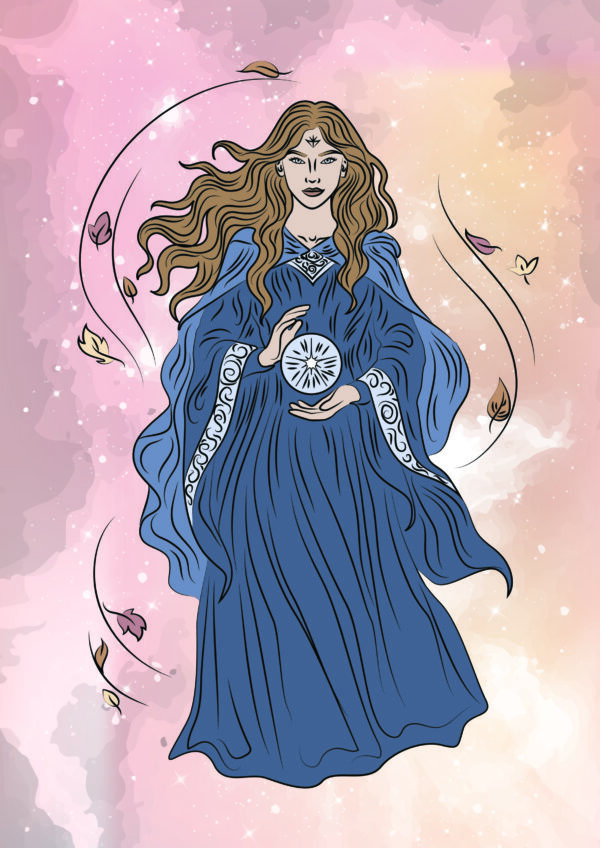 The Sorceress Feminine Archetype artwork