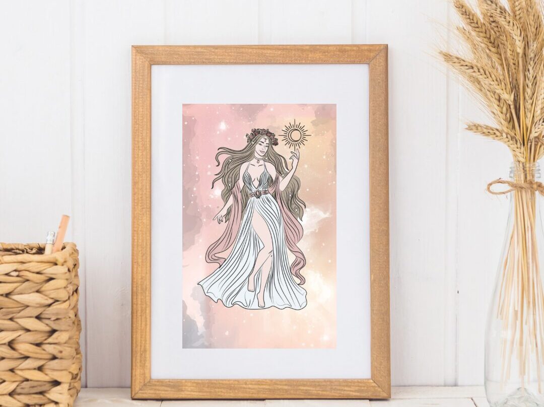 Feminine Archetype art print The Enchantress
